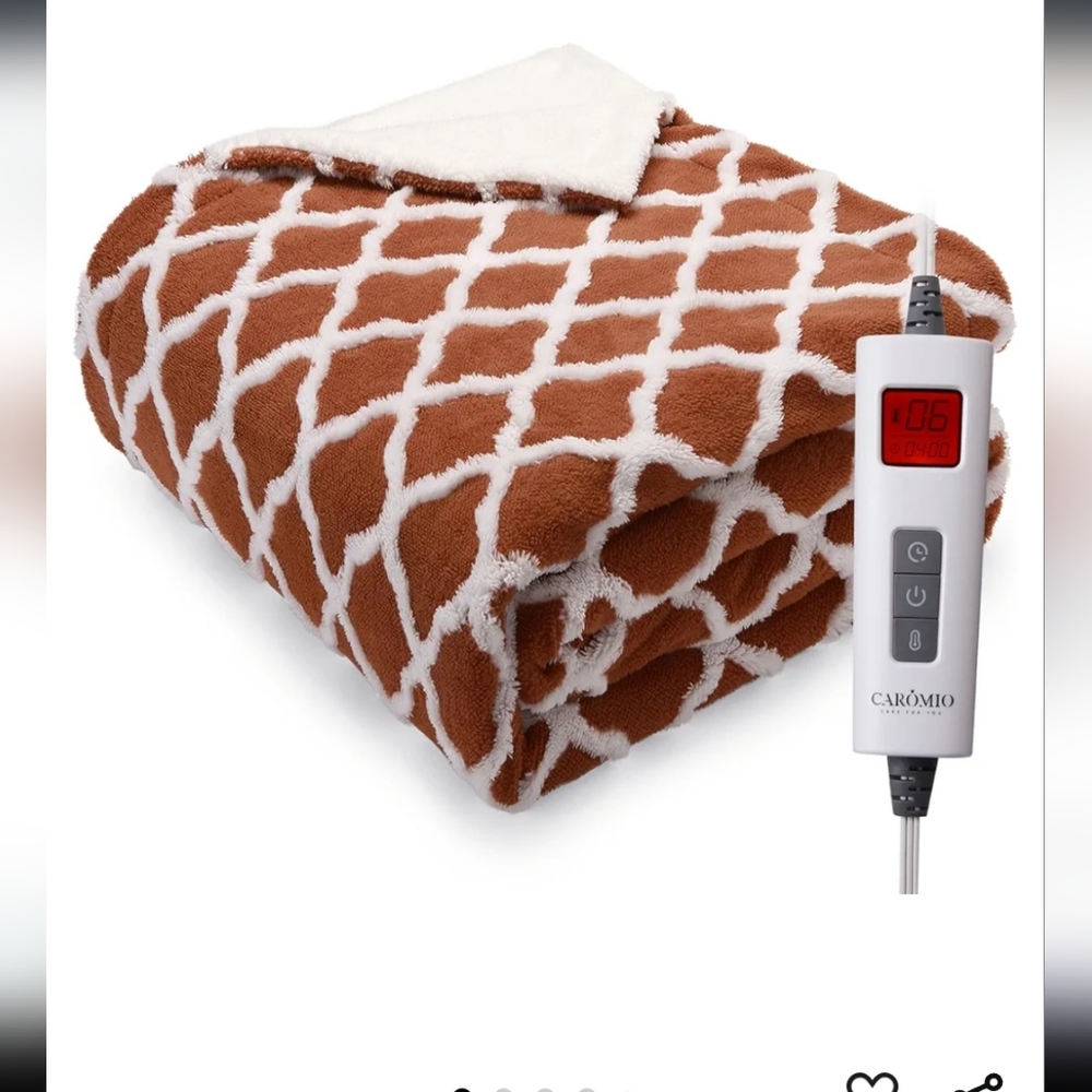Heated throw caromio model BM-P0211C
